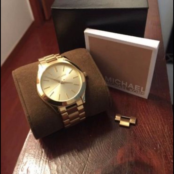 Michael Kors MK 3197 stainless steel watch.